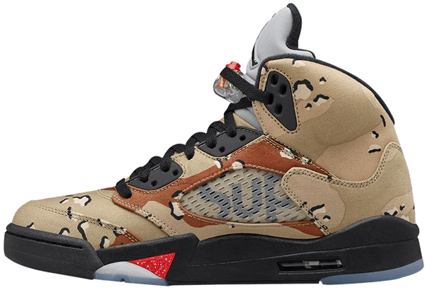 Air Jordan 5 Supreme Desert Camo